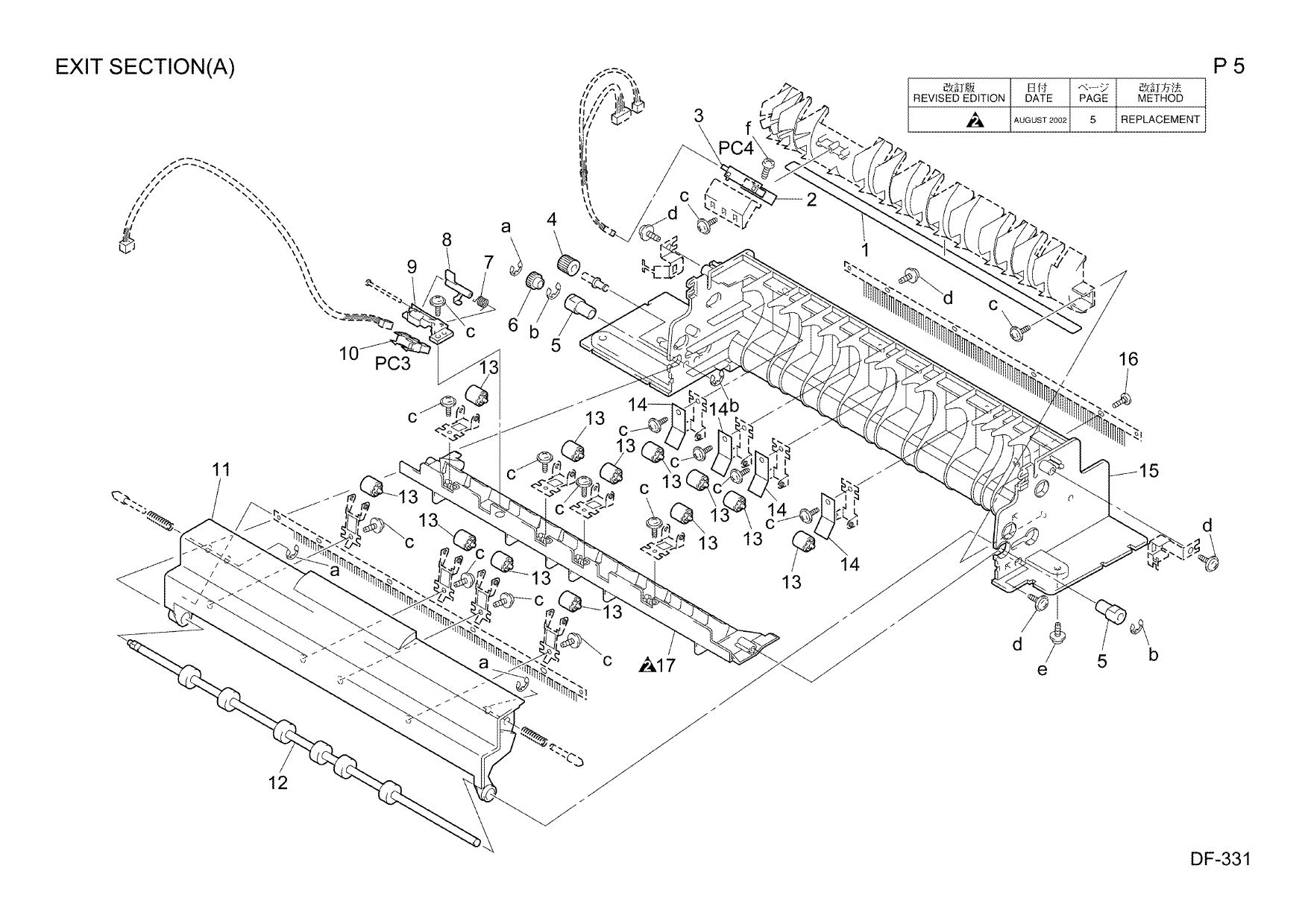 Konica-Minolta Options DF-331 Parts Manual-2